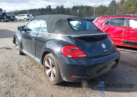 2013 Volkswagen Beetle Turbo z USA, uszkodzony, nr VIN 3VW7A7AT8DM802552